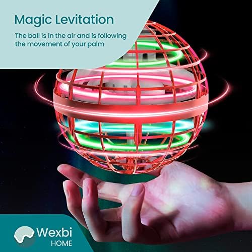 Wexbi-начало на Летяща играчка Wexbi, Бумеранг, въртяща топка, безкрайни трикове -Ръчно управление, Вграден завъртане