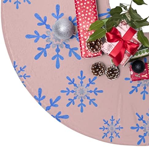 Пола в Розово Дърво/Пола под Формата на Снежинки/декорация за Коледната Елха Един Размер