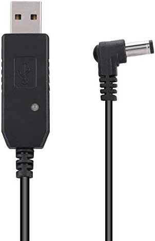 TOPINCN Универсален USB Кабел-трансформатор За зарядното устройство, USB-Кабел за Зарядно устройство, Портативен за всеки USB порт на UV-5R UV-82 BF-F8HP UV-82HP UV-9R Plus Bao-фън Уоки Токи B