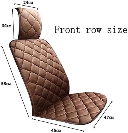 Възглавница за столче за кола BICCQ Есенно-зимния Плюшено калъф за възглавници (име на цвят: C2)