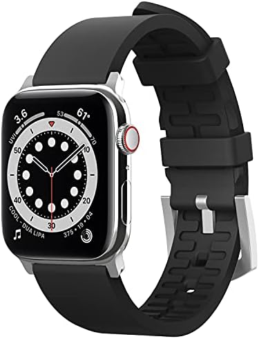 каишка elago sport е съвместим с каишка на Apple watch 38 мм 40 мм 42 мм 44 мм за iwatch series 8 /SE2/7/6/ СЭ/5/4/3/2/1 - Висококачествен фторкаучуковый материал