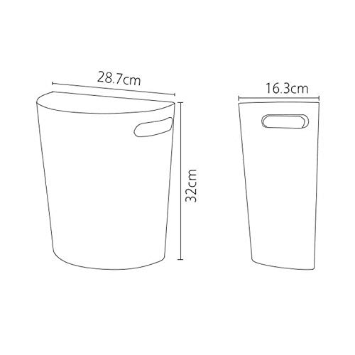 Кофа за боклук ZUKEELJT Кухненско Кофа за Боклук Пластмасови Монтиране на кошче за Боклук на Притежателя на Торбата За Отпадъци Контейнер За Отпадъци Кофа за Боклук За