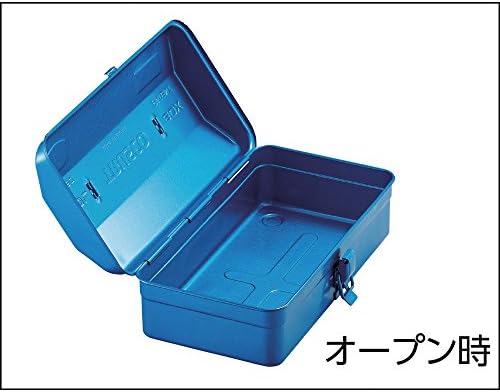 Ъглова кутия за инструменти TRUSCO Y-350-B, 14,7 x 6,5 x 4,9 инча (373 x 164 x 124 мм), син