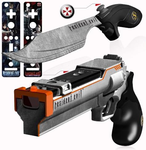 Набор от blasters Resident Evil Magnum и Ножове - Nintendo Wii