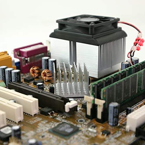 Комплект радиатор MECCANIXITY от Чиста Мед 9x9x3 мм за отвеждане на топлината чип MOS Memory с термопрокладками Опаковка от