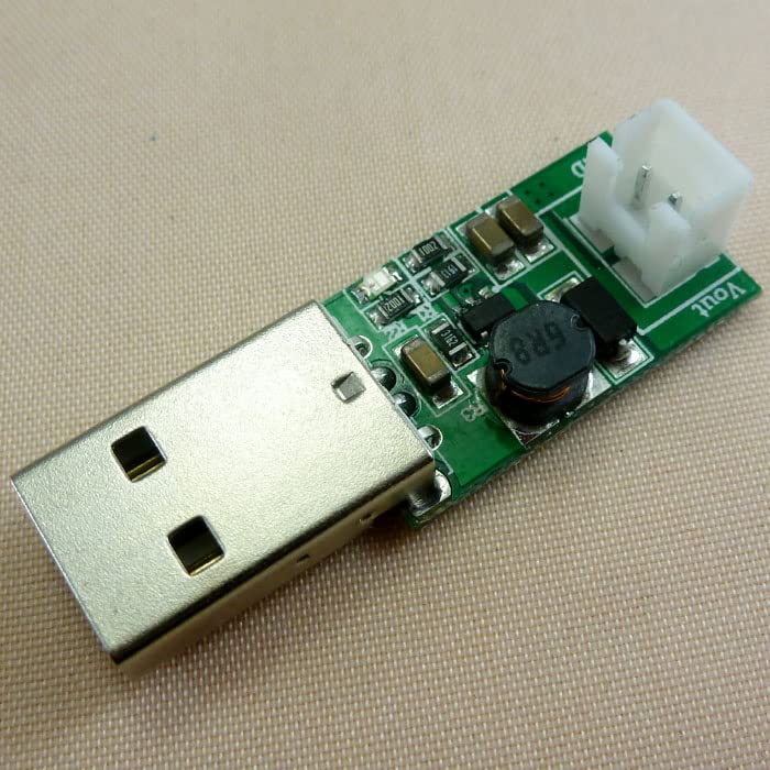 Преобразувател на постоянен ток в USB кабел xh2.54 Нагоре Модул захранване dc от 5 до 12 В за Слънчево зарядно устройство