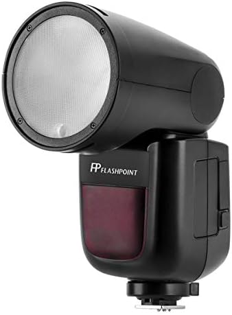 Светкавица с точков увеличение Li-on X R2 TTL за камера с кръгла светкавица Speedlight Комплект за Panasonic и Olympus (Godox V1)