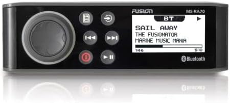Стерео Fusion MS-RA210 с подкрепата AM/FM/BT - 2 зони с подкрепата на DSP-010-02250-00 Радио, Черен