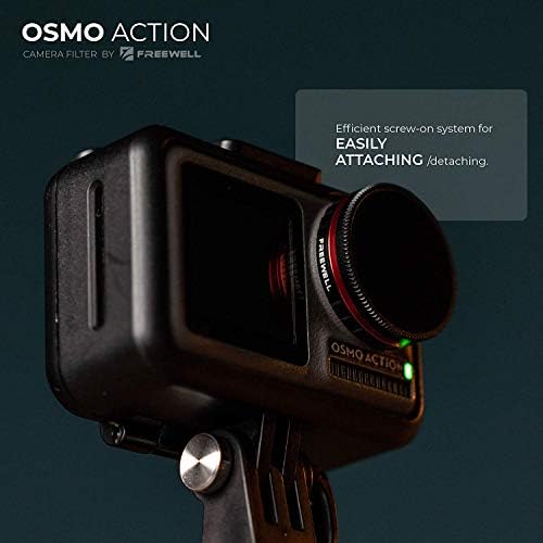 Филтър за обектив хибридна камера Freewell ND64/PL, Съвместим с екшън камера Osmo