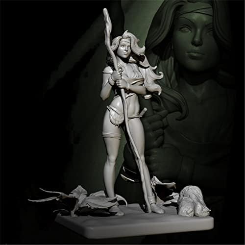Goodmoel 1/24 Набор от Модели Войник от смола, за Жените-Воини Древното Племе Goodmoel/Миниатюрни, Определени в Разглобено