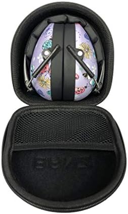 Калъф за слушалки BANZ Kids (НЕ детски размер) - Защитен твърд калъф от EVA премиум клас- Побира слушалки детски размер – Предпазва детски слухови слушалки – Пътен калъф -