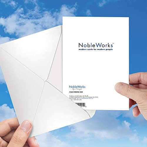 NobleWorks, завишени съобщения - Поздравителна картичка за нов дом, с плик -New Home C5651NNHG