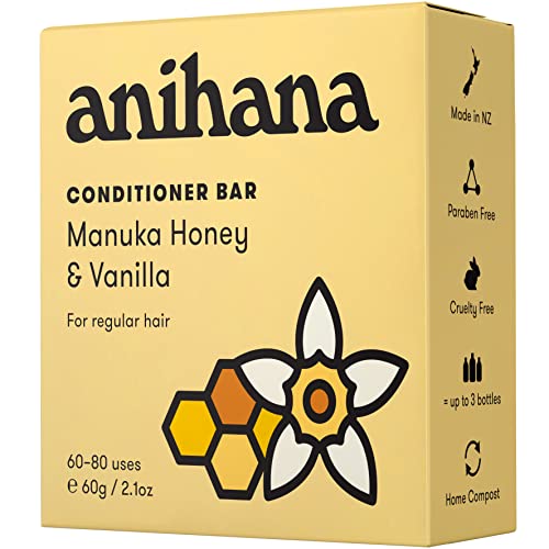 Шоколад климатик ANIHANA | Manuka Honey and Vanilla - Омекотяващ балсам за фина и гъста коса - 2,1 грама (до 80 приложения)