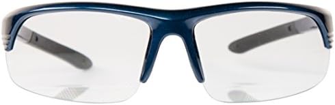 Очила за стрелба в полукадровой рамки очила Smith & Wesson Capra с неплъзгащи гума, Удар и чанта за съхранение за работа, всекидневна употреба