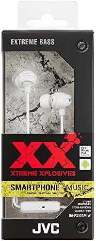 Ушите JVC HAFX103MW White Xtreme Xplosives Оригинал/Нова марка
