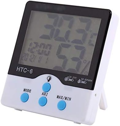 Грецкая Орех точност ръководят LCD Дигитален Термометър-Влагомер Електронен Измерител на Температурата и Влажността