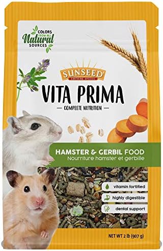 Пълноценна храна за хамстери и един gerbil Sunseed Vita Prima, 2 кг