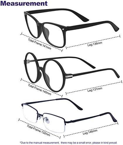 ViewFeast Блокер Синя Светлина Очила с Квадратни Рамки За очила Nerd Против Blue-Ray Компютърни Очила Без Рецепта