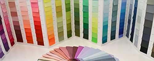 Картичка с образци на памучни дрехи Майкъл Милър от висшата мода - 214 цвята, многоцветен
