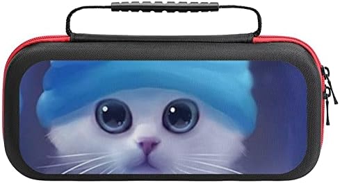 Mirage Star Cat Калъф за Носене Switch Lite Преносима Чанта за Съхранение на Аксесоари и Игри