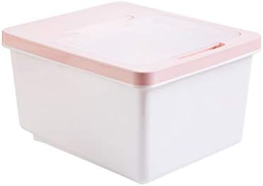 Кутия за съхранение на ориз SLNFXC Запечатан Контейнер за Брашно Голям Капацитет, с панти капак (цвят: E)