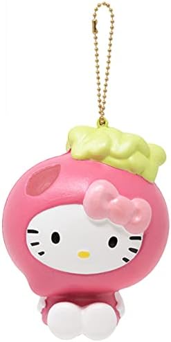 Sanrio на Hello Kitty с плодове и Зеленчуци, Бавно се Издига Сладък Мека Играчка, Ключодържател, Подаръци за