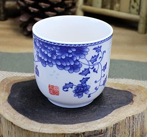 Китайски Керамични Чай, Порцеланови Чайници На 6 Чаши, Чай кунг-фу (божур)