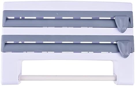 ZZLIK Стенен Кухненски Рафтове за съхранение на полиетиленово фолио от фолио Рафтове за съхранение на Мултифункционална Поставка за салфетки (Цвят: D, размер: 1)