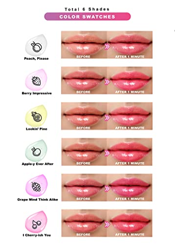 Масло за устни LA7 Lipspect Lip Switch това непредвидено, променящо Цвета, Овлажнител, което променя Цвета си,