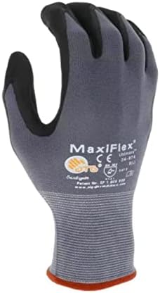 Ръкавици MaxiFlex ATG 34-874 от непрекъсната трикотаж от найлон и ликра с микропеной с нитриловым покритие осигуряват сцепление