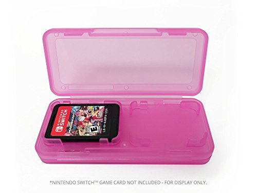 Защитен калъф за съхранение слот за карти Индиго, 7 - Nintendo Switch От твърда пластмаса с Капацитет 4 карти, зелен