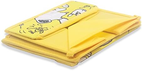 FINEX Yellow Снупи Сгъваема Кутия-Органайзер за съхранение на масата - с Подвижна кутия