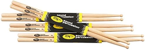 Барабанни пръчки Sound Percussion Labs от Орех 4 в опаковка от дърво 7A