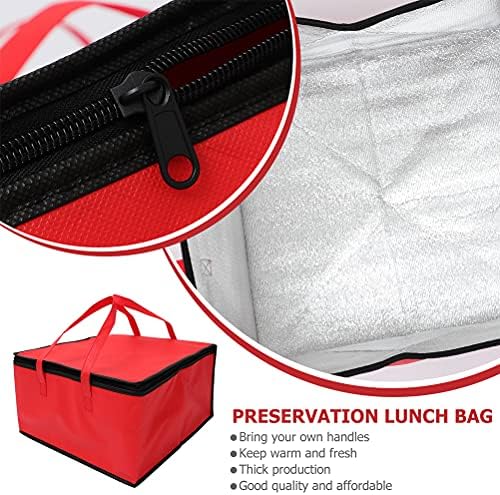 Чанти за храни UPKOCH, 1 бр., Практически Чанта за Доставка, Изолирано Термална Чанта За Съхранение на Продукти, Преносима