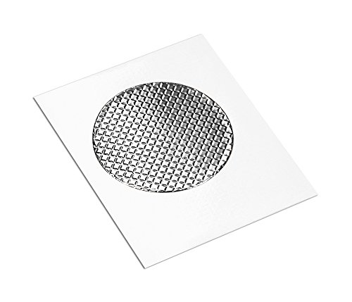 3M 1345 Circle-6 -100 Сребро, Калай /Медни / Акрил Залепваща лента от фолио с релефна с Дебелина 0,004 инча, дължина 6 см, ширина 6 см (опаковка от 100 броя)