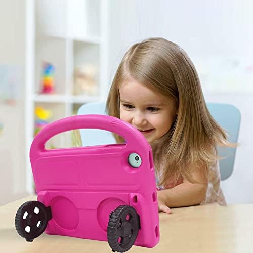Калъф Xboun Kids за iPad Mini 5 4 3 2 (по-стар модел, 7,9 инча) - Серия на автомобилните колела EVA устойчив