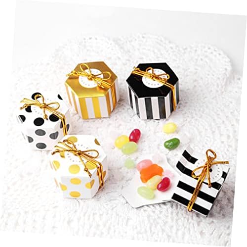 Healeved 50шт Подаръчни Кутии с шоколадови Бонбони Подарък Кутия за Закуски Шоколадова Подарък Кутия Samll Титуляр