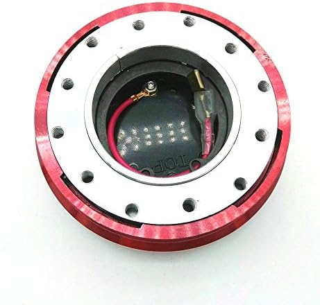 Комплект Быстроразъемных ступиц на волана Heinmo Slim Version, Защелкивающийся Адаптер с 6 дупки (червен)