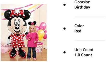 Балон Minni-e Mouse Airwalker 46 Inch Jumbo От фолио и Миларова За Рожден Ден