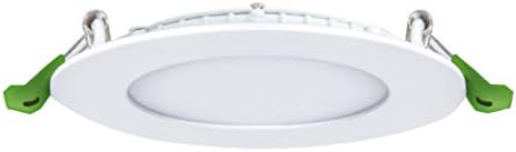 Ово O-SL4-WH-3K LED ултра-тънък Панел-вградени лампа с разпределителната кутия 12 W, 900 Лумена, Топъл бял