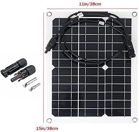 Комплект слънчеви панели HSART мощност 30 W, соларен панел с мощност от 2 * 15 W, с (по избор контролер 10-60 а), се използва