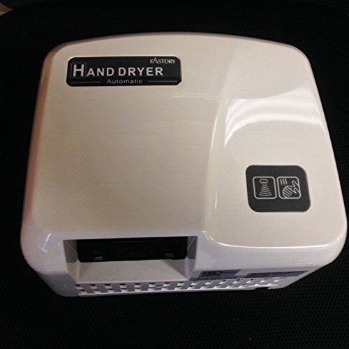 Автоматична Сушилня за ръце FastDry HK-1800PA, Капак от Бял ABS-пластмаса, 110-120 В