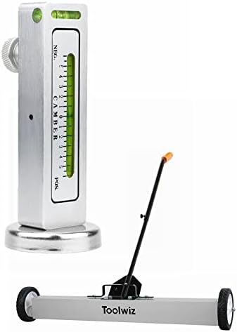 Toolwiz Магнитен Инструмент за Измерване Разпадането на Колесната Багажник Инструменти За Изравняване на колелата + 24 Тежки
