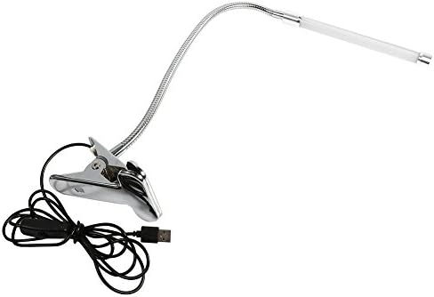 Preeyawadee 6 W Гъвкава USB-Машина за Подстригване на Коса с Регулируема led Лампа За защита на очите, Лампа за четене