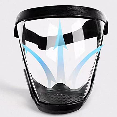 XDH Полнолицевые Супер Защитни щитове, 2 елемента Унисекс, Велосипедна Защитна маска за лице с висока разделителна