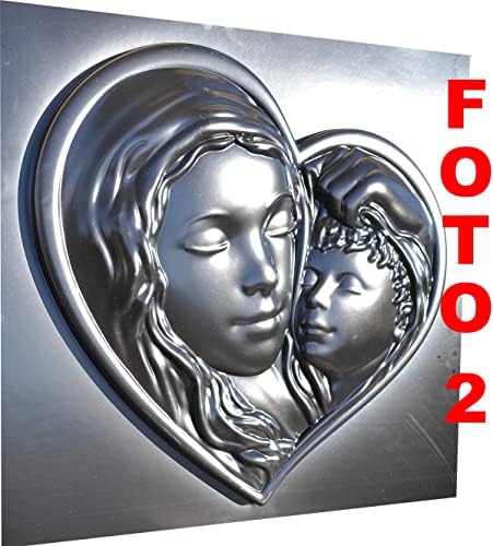 SvitMolds САМ Формата на Пресвета Дева Мария, Держащая на Бебето Исус, Мадона с Дете, Скулптура Майката на Мария,