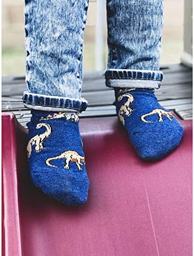Чорапи Джефрис за малки момчета 3-7 години с тройно деликатес Дино (опаковка от 3 броя)