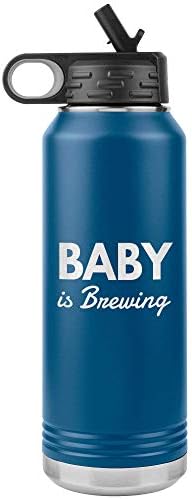 Игра За Актуализации Baby is Brewing Чаша за бутилки с вода 32 грама Подарък За Новостите Чаша За бременни Чаши За Обяви за бременността на подарък за Нови майки Чаши-Изнен?