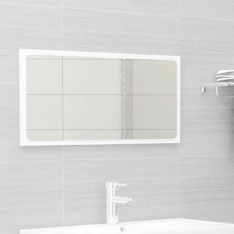 Шкаф за баня FLOYINM 35,4 X 15,2 X 17,7 и комплект за баня Шкаф с чекмеджета Черно-бели мебели за баня (Цвят: OneColor)
