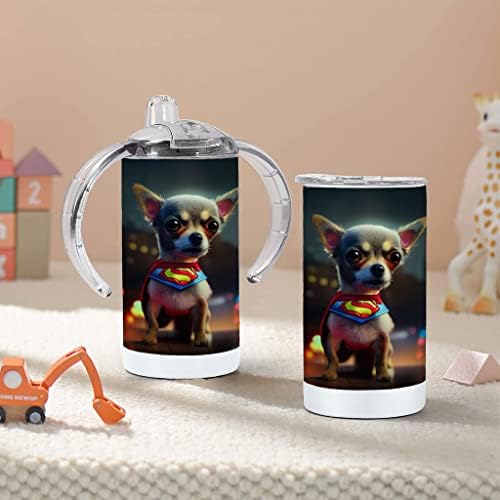 Чаша за Пиене С принтом кучета - Детска чаша За Пиене С Принтом чихуахуа - Забавно Дизайнерска чаша За Пиене